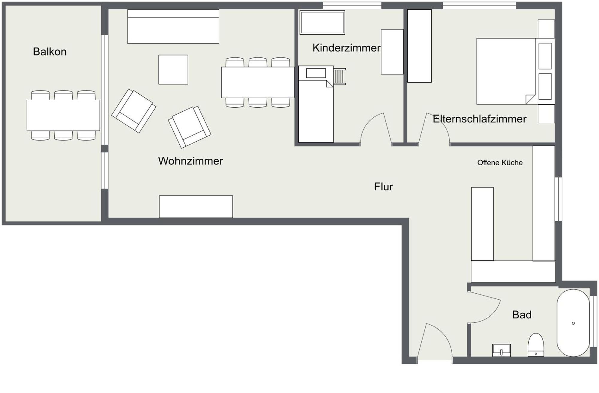 Ferienwohnung Rheinblick In Buesingen -Keine Monteure- Busingen Eksteriør bilde