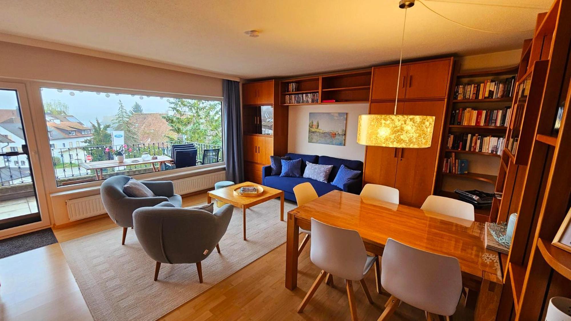 Ferienwohnung Rheinblick In Buesingen -Keine Monteure- Busingen Eksteriør bilde